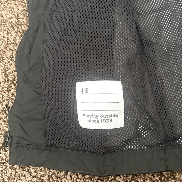 Columbia waterproof kids unisex black rain jacket size XS 5/6 - Picture 4 of 5